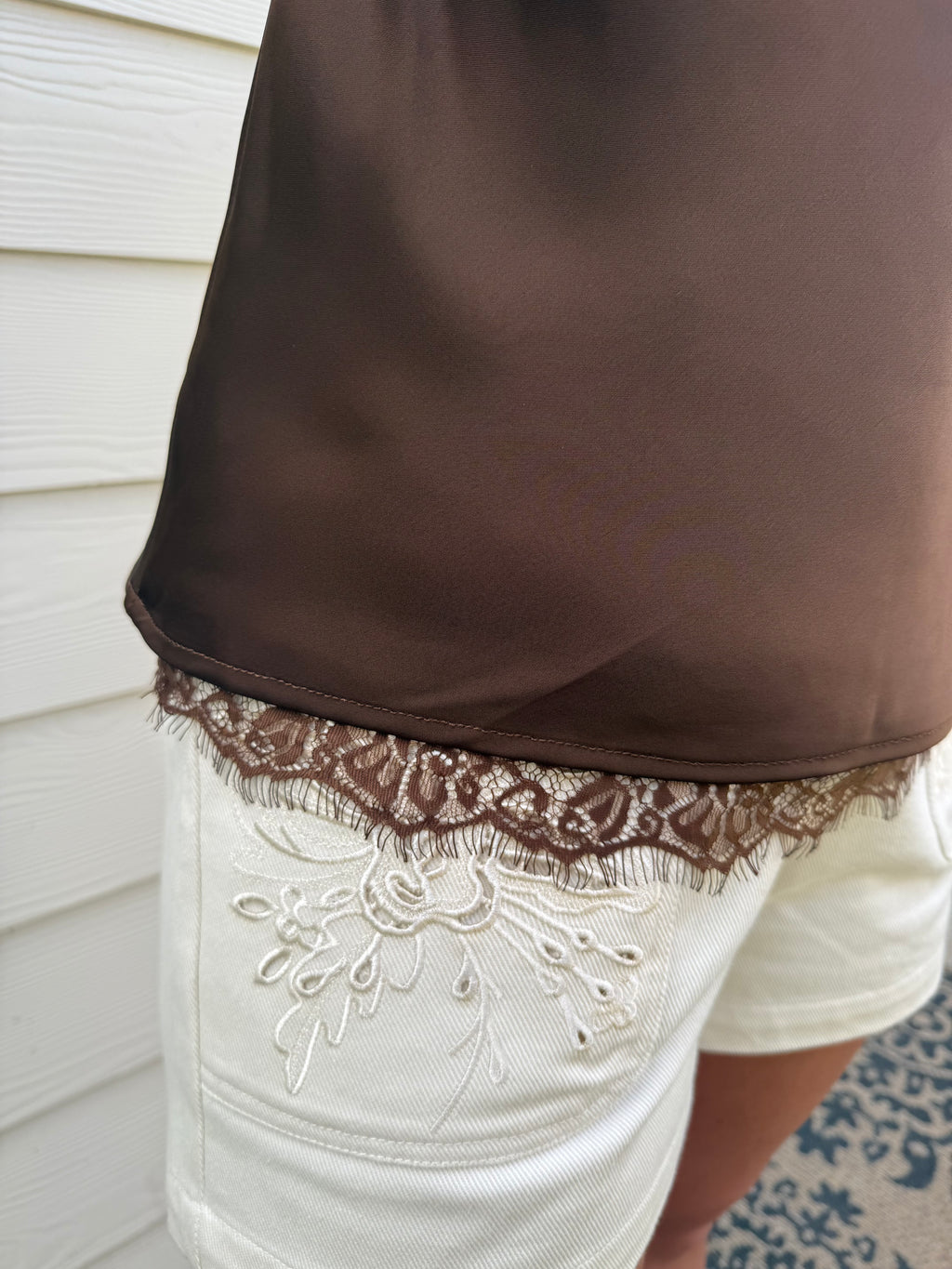 The Presley Cowl Neck Tank
