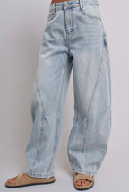 The Presley Barrel Jean