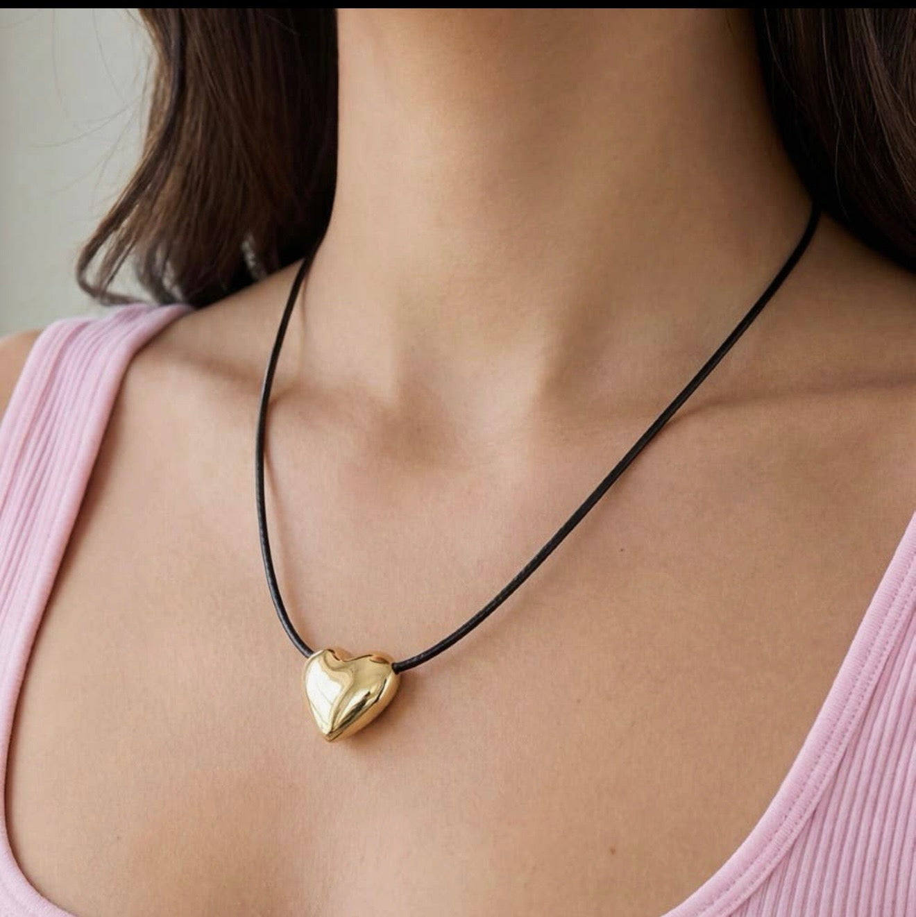 Small Heart Pendant Necklace