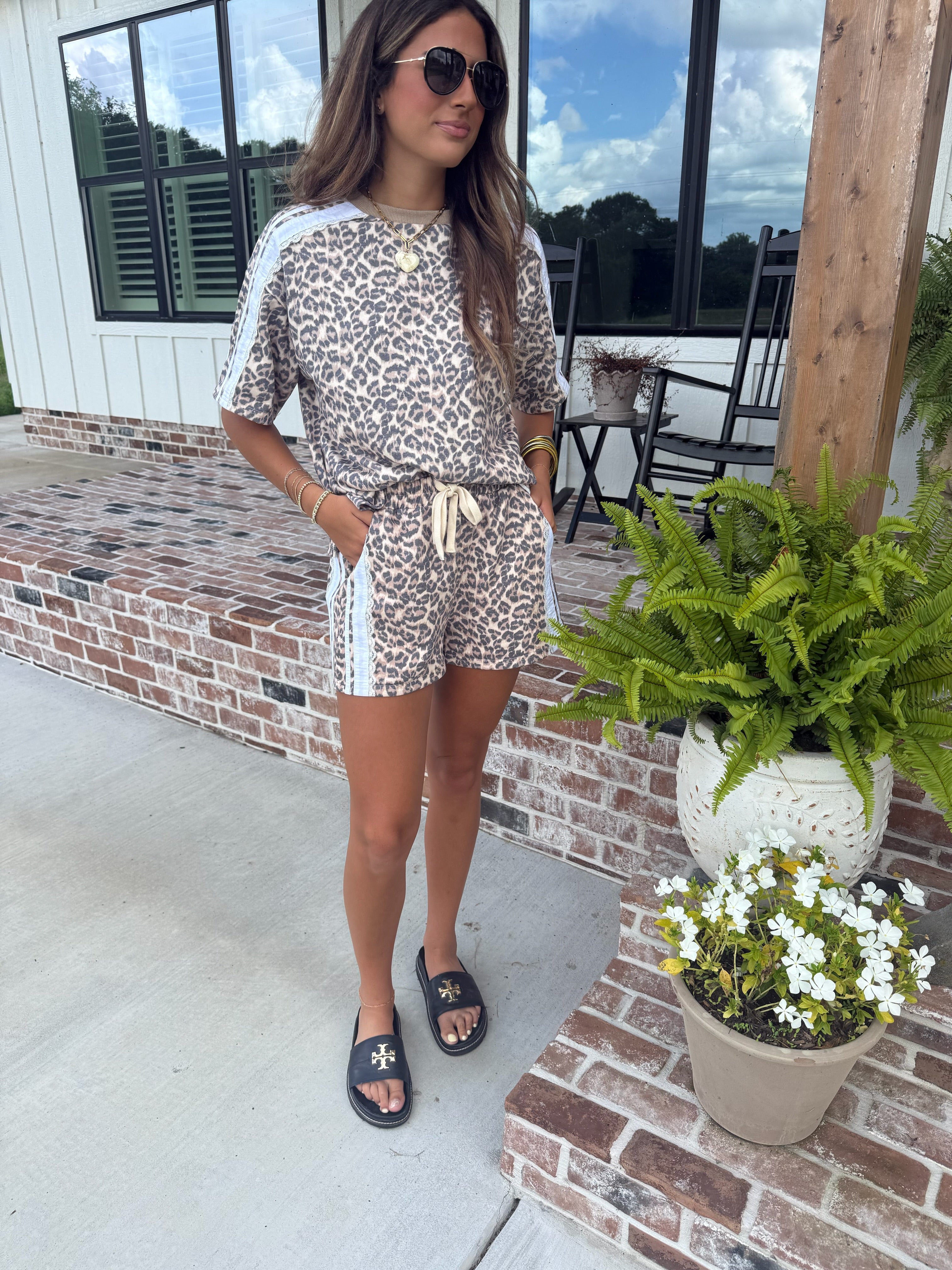 Leopard Two Piece Set