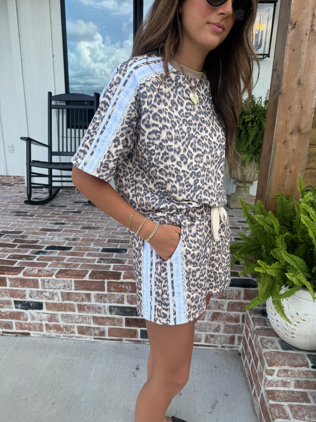 Leopard Two Piece Set