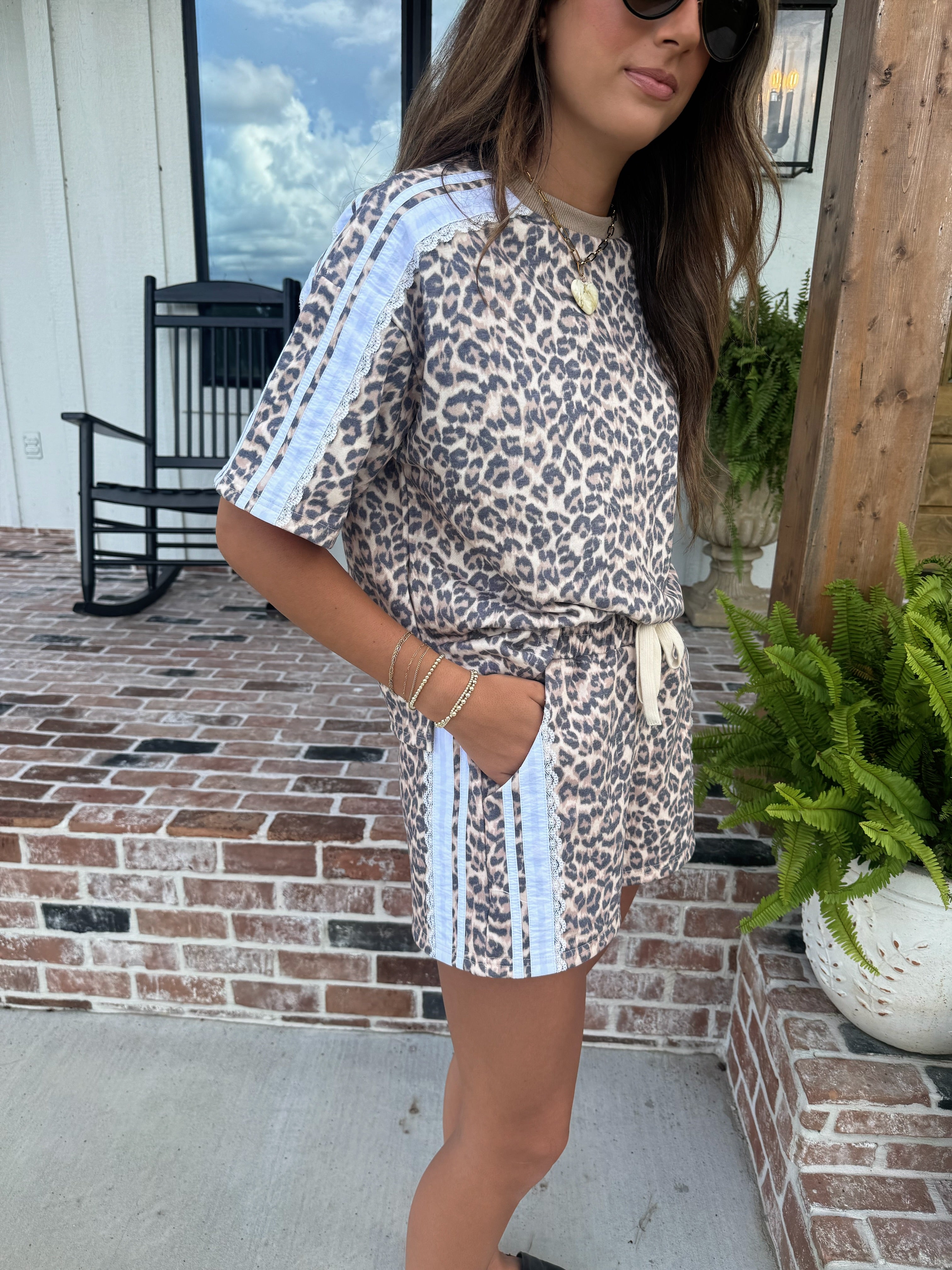 Leopard Two Piece Set