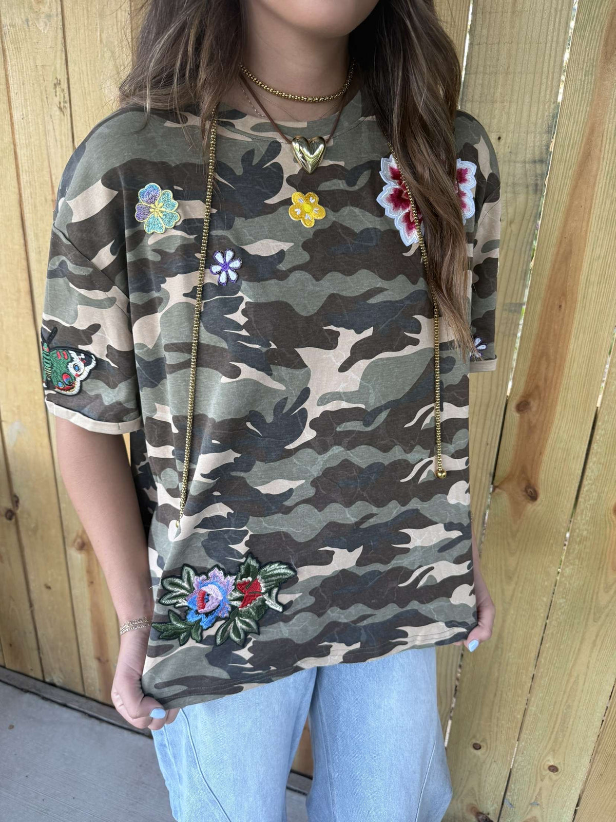 Oversized Camo Tee