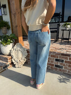 The Lainey Barrel Denim Pant