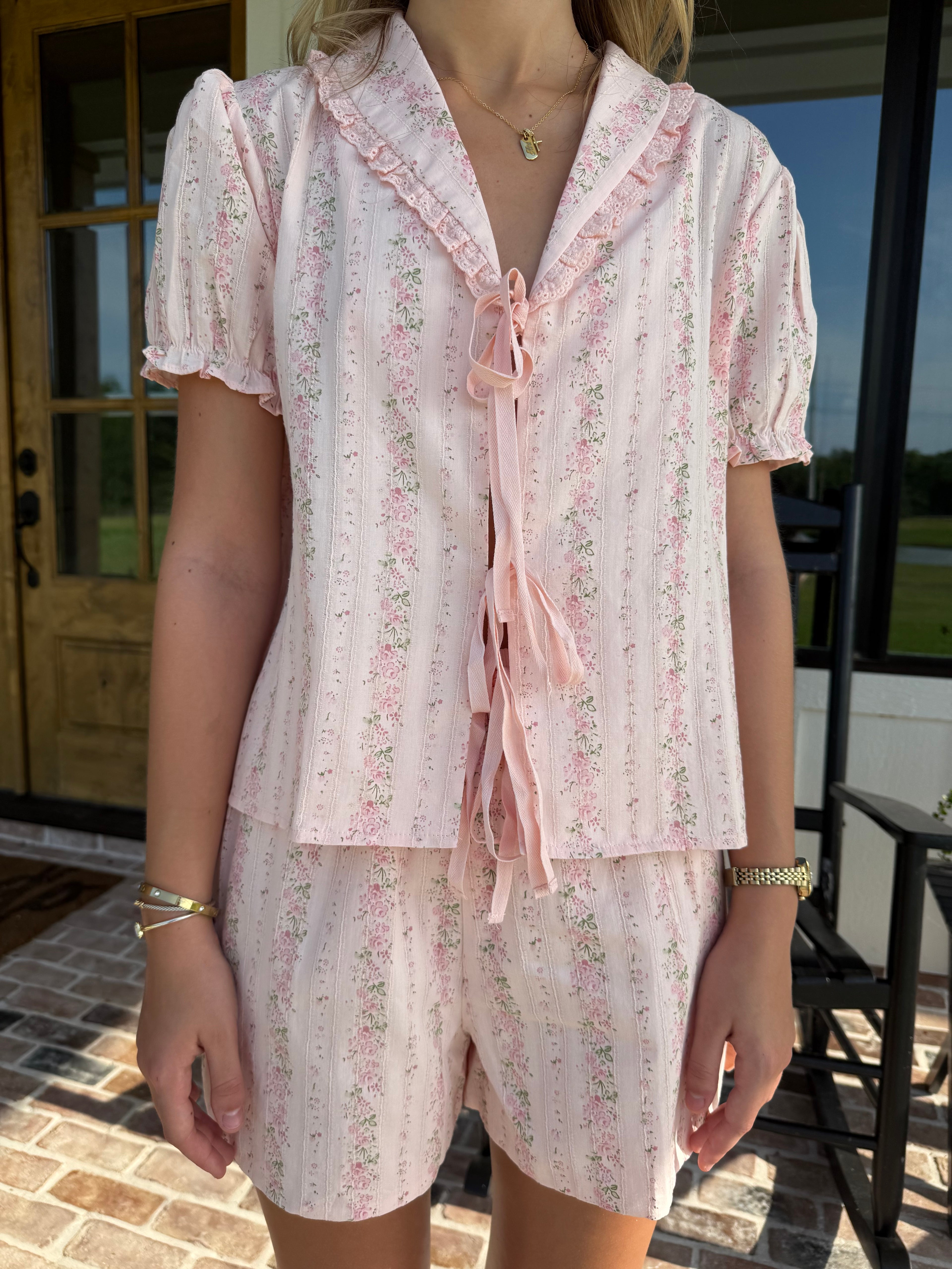 The Ellie Floral Two Piece Set