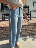 The Lainey Barrel Denim Pant