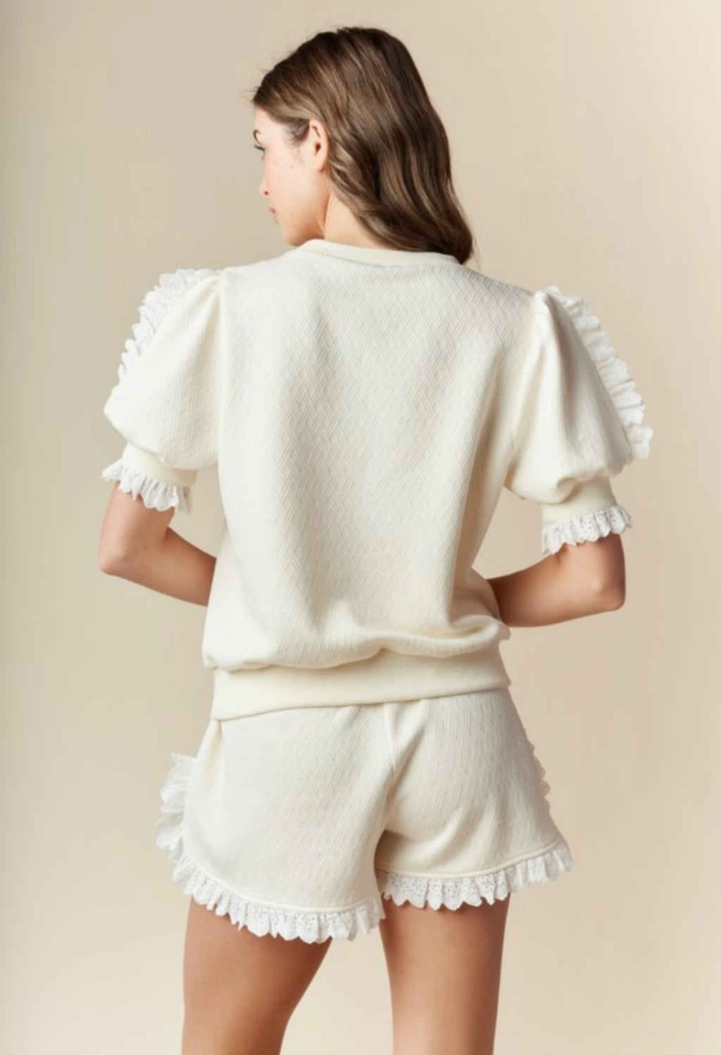 The Everly Eyelet Two Piece Set