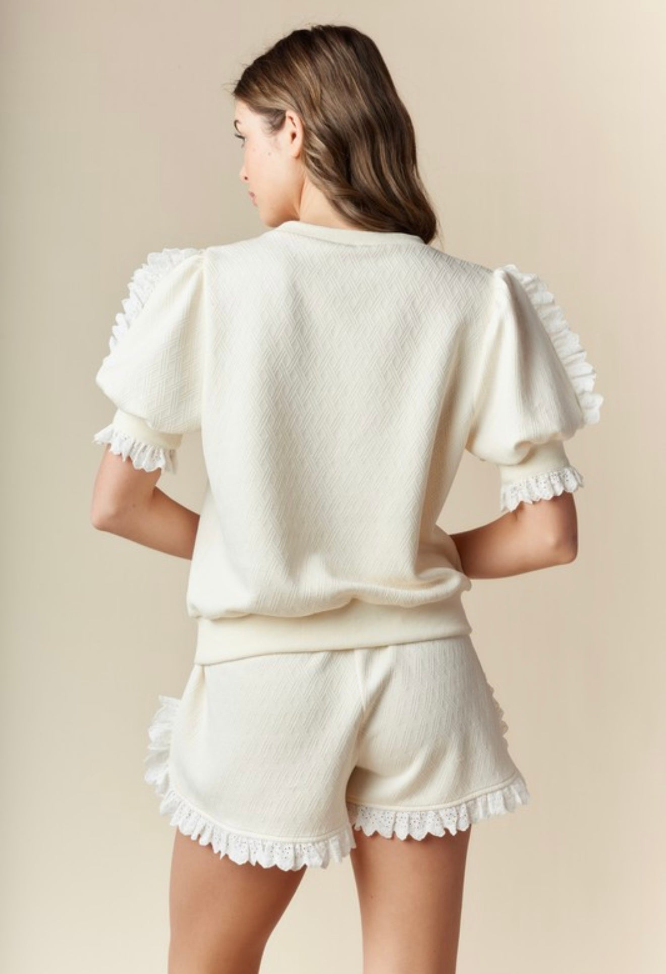 The Everly Eyelet Two Piece Set