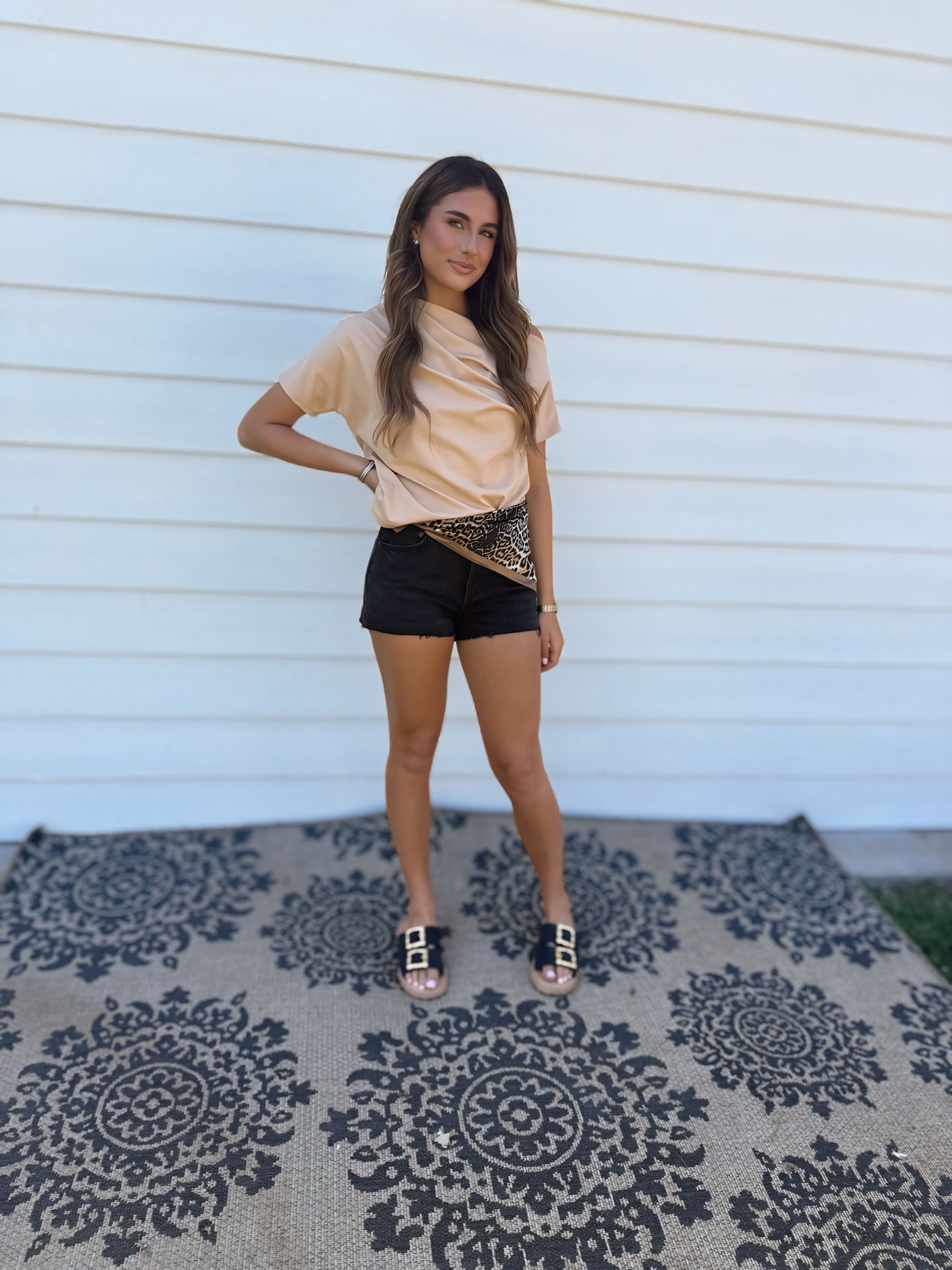 The Shelby One Shoulder Top