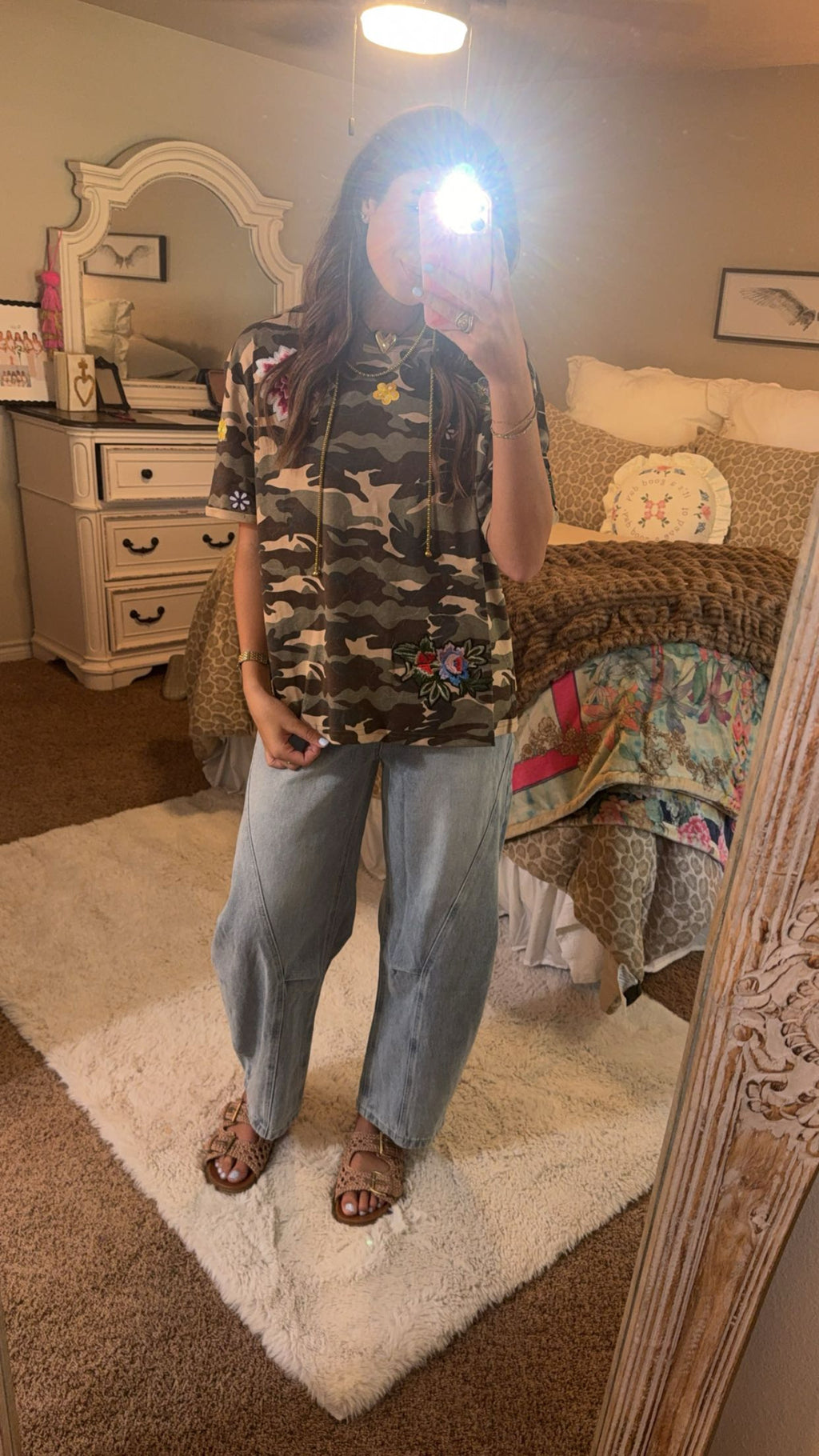 Oversized Camo Tee