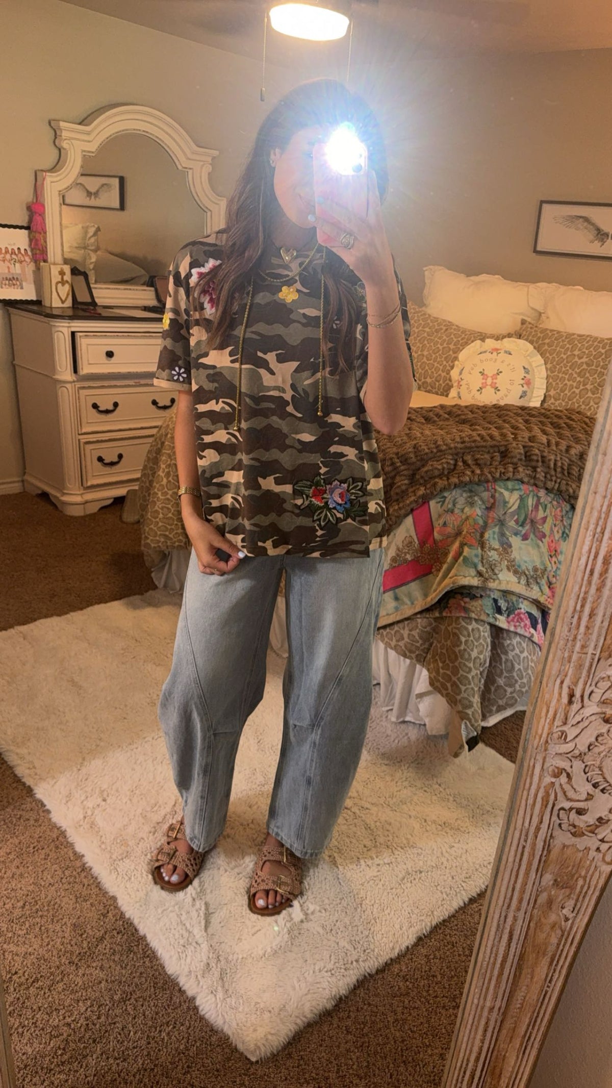 Oversized Camo Tee